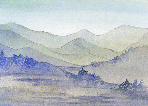 Foggy Hills